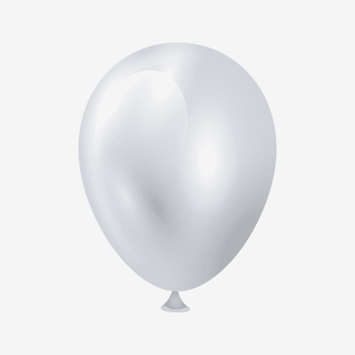 diamond-clear balloon