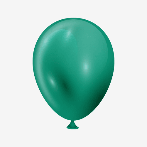 Emerald Green Latex Balloon