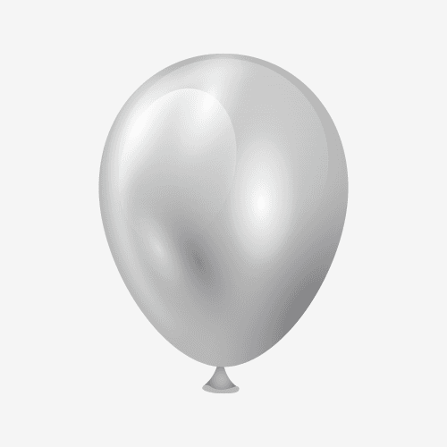 gray balloon