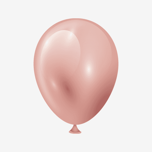 rose-gold balloon