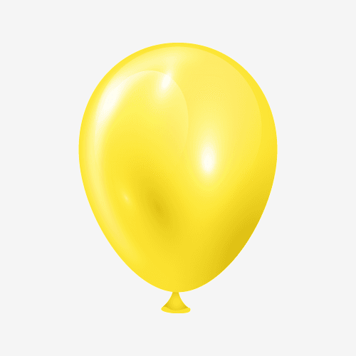 yellow balloon